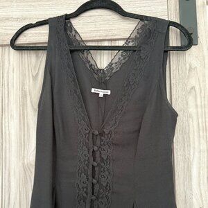 reformation cristina lace tank top